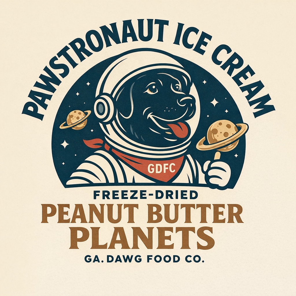Peanut Butter Planets - Pawstronaut Ice Cream
