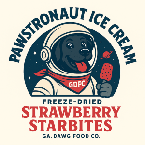 Strawberry Starbites - Pawstronaut Ice Cream