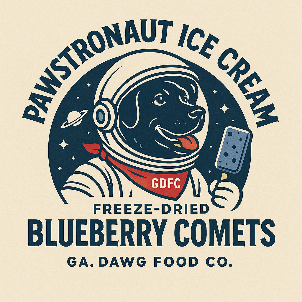 Blueberry Comets - Pawstronaut Ice Cream